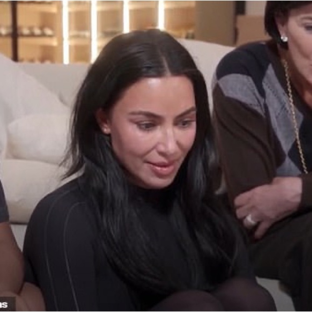 Nike SKIMS Black semi sheer Stretch Long Sleeve Top